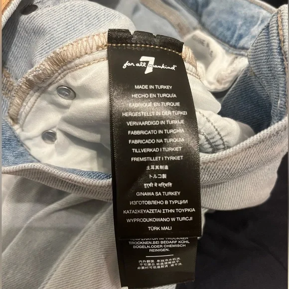 7 for Mankind Lux vintage faded skinny size 25 - Picture 5 of 8